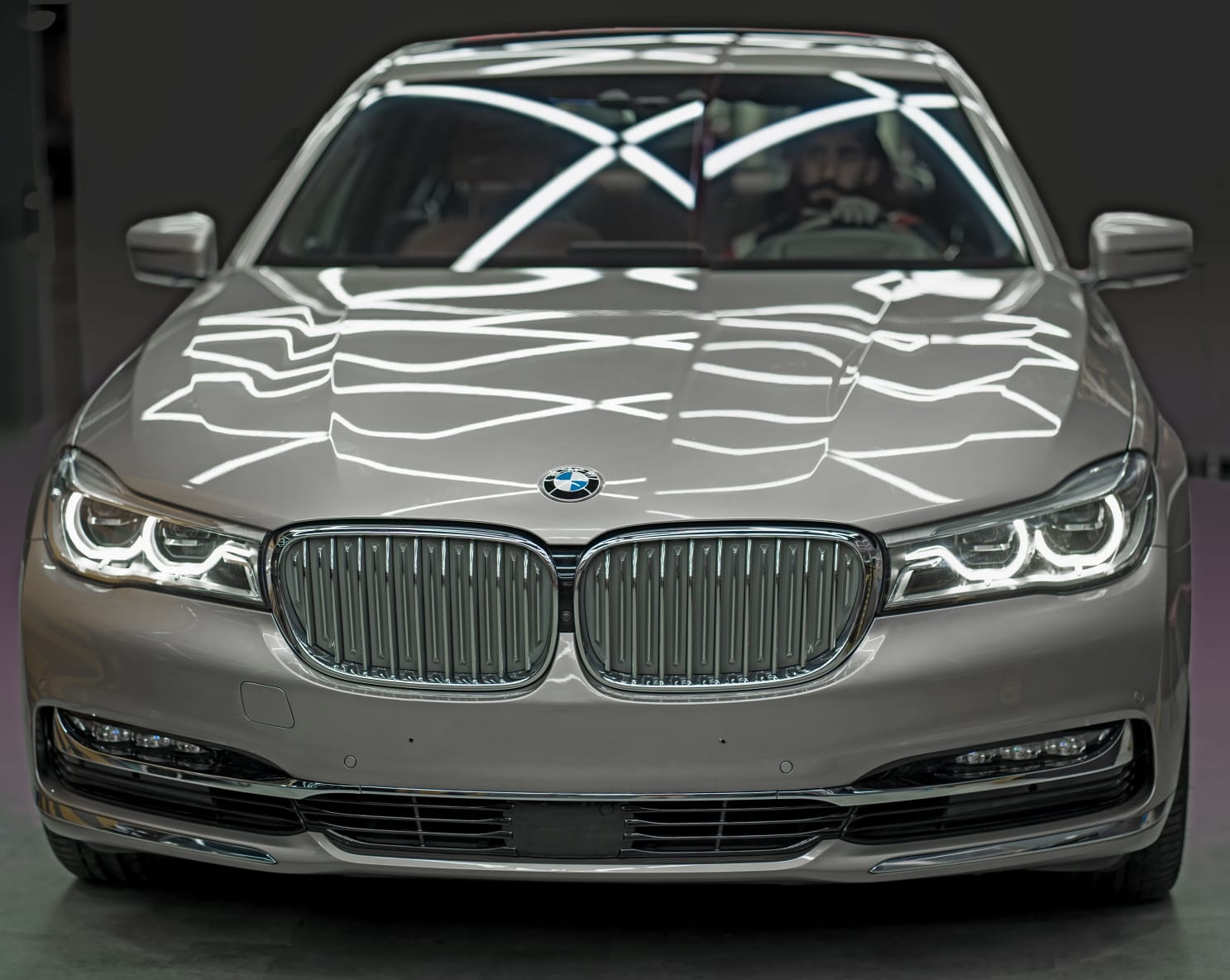 CarZPro paint protection film installed on a BMW 7 Series